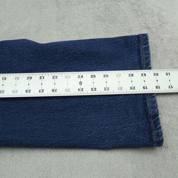 Wrangler Jeans Mens Size 44 (42x30 actual) Blue Regular Cowboy Cut Denim 947STR - Picture 5 of 16